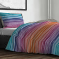 Funda de plumón Mondo di fantasia rainbow 1 plaza