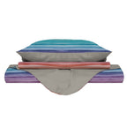 Funda de plumón Mondo di fantasia rainbow 1 plaza