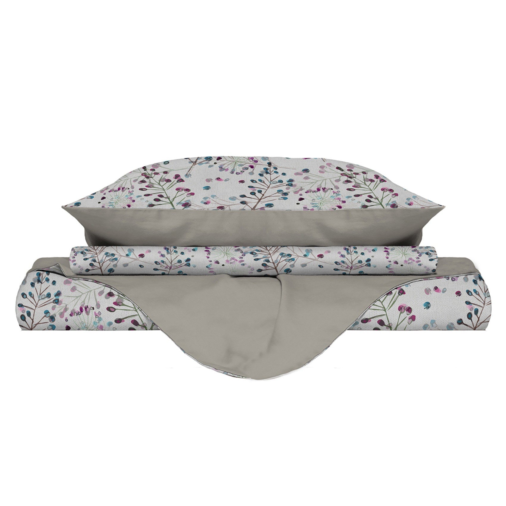 Funda de plumón Mondo di fantasia flor 1 plaza