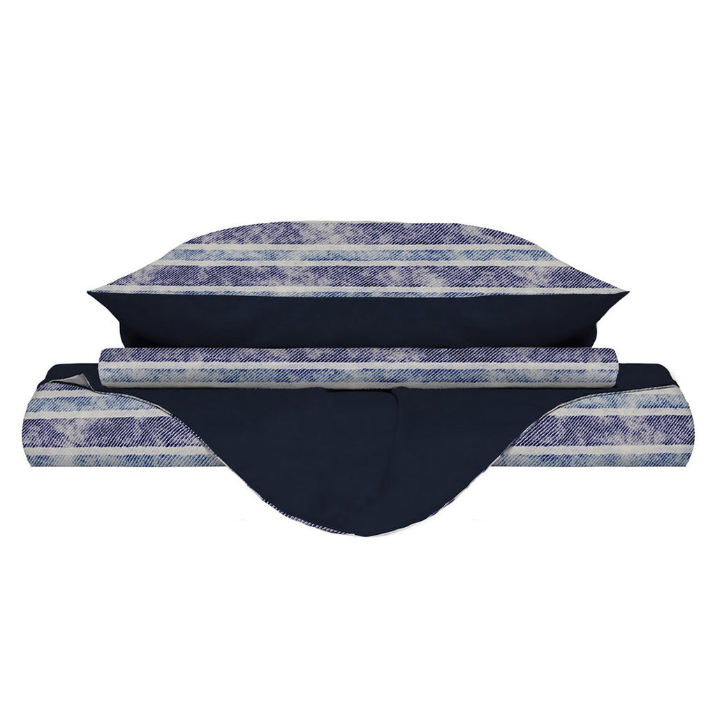 Funda de plumón Mondo di fantasia jeansstripes 1 plaza