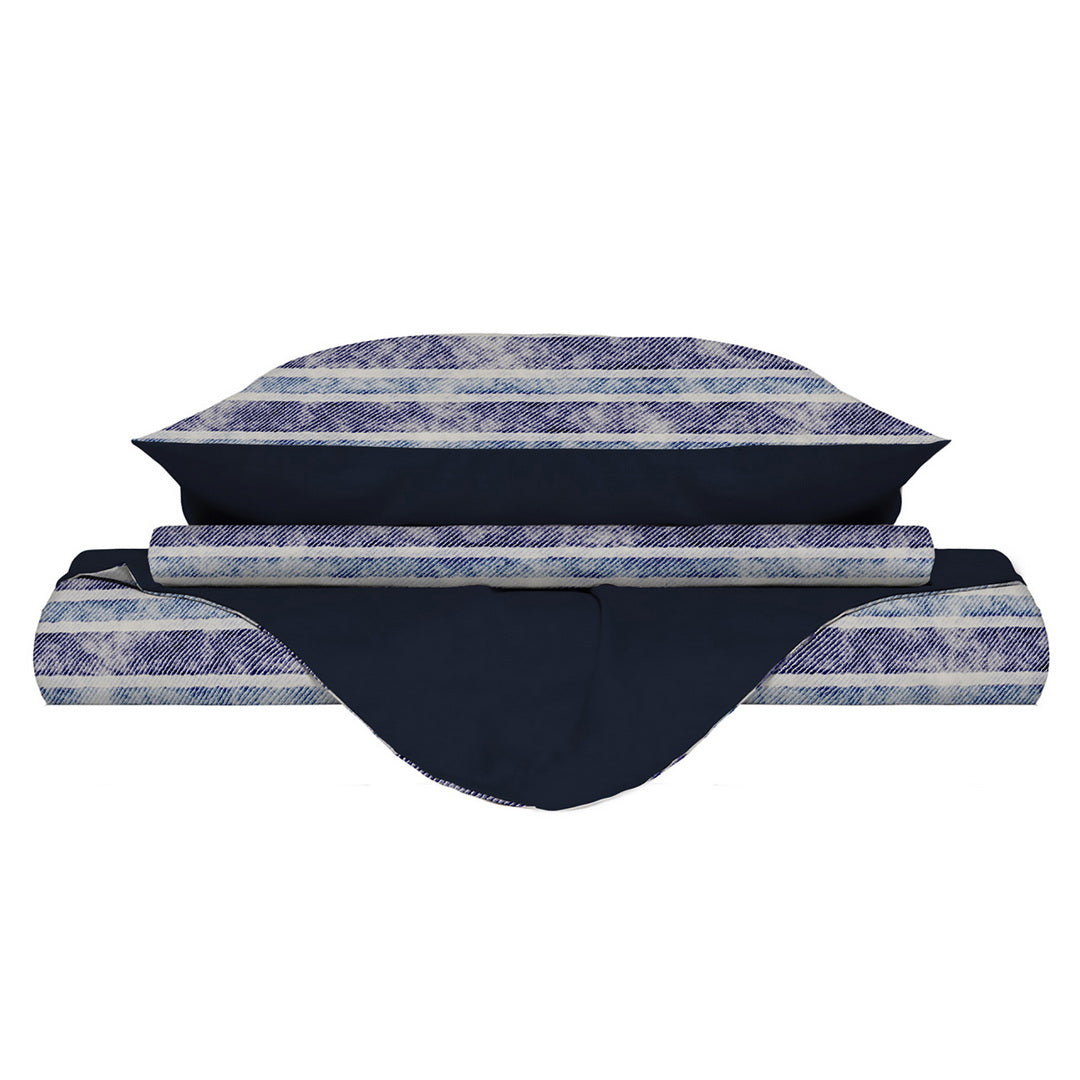 Funda de plumón Mondo di fantasia jeansstripes 1 plaza