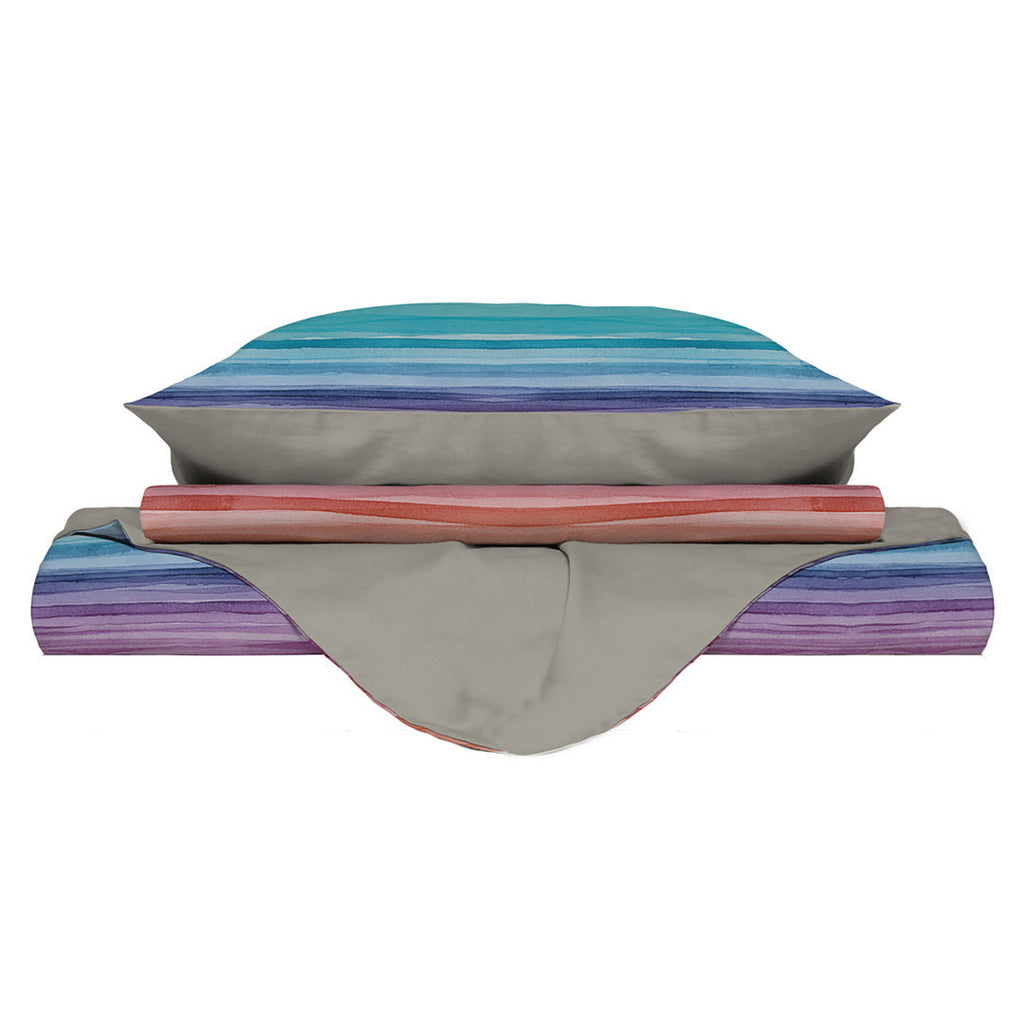 Funda de plumón Mondo di fantasia rainbow 2 plazas