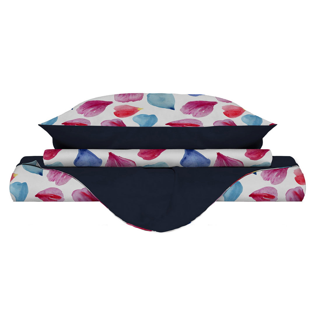 Funda de plumón Mondo di fantasia petali 2 plazas