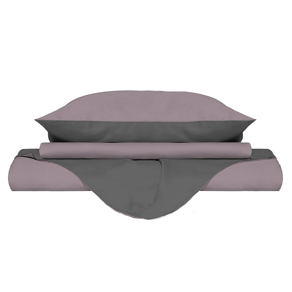 Funda de plumón Natura rosant/fumo 1 plaza