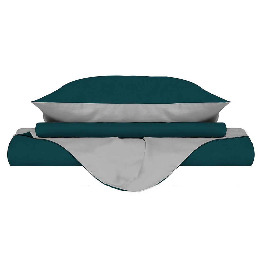 Funda de plumón Natura petr/grigioch 2 plazas