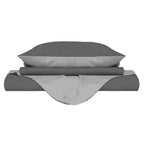 Funda de plumón Natura grigioch/fumo 2 plazas