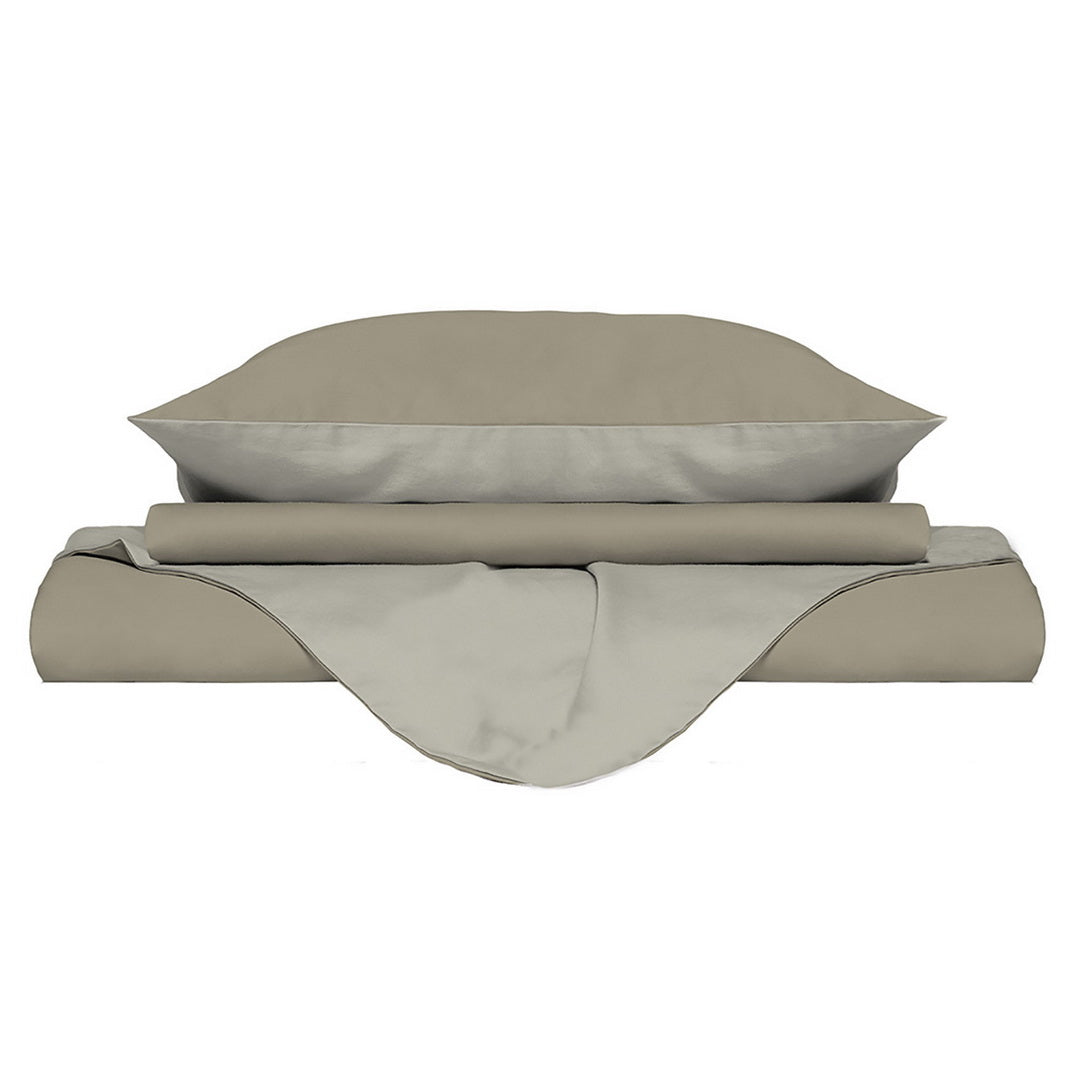 Funda de plumón Natura tort/panna 2 plazas