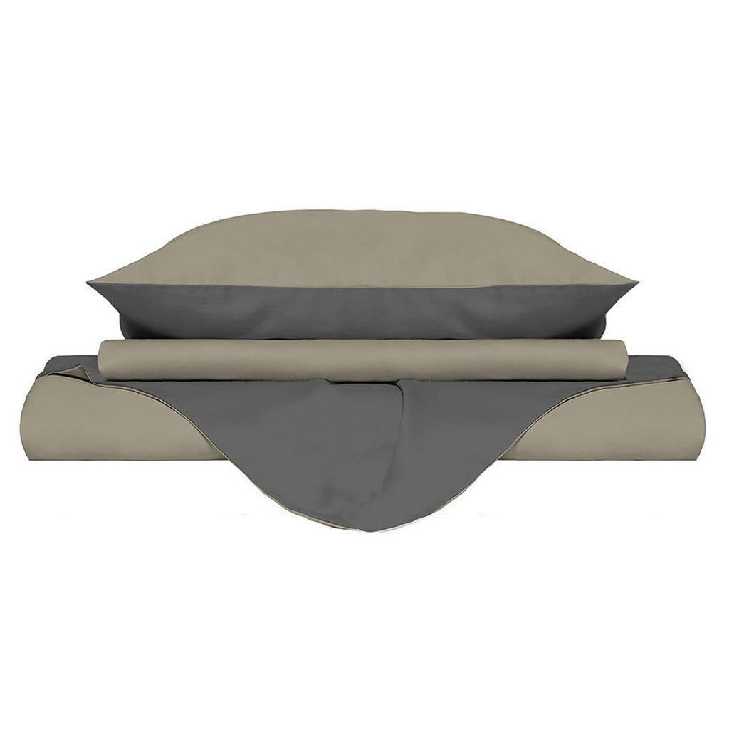 Funda de plumón Natura tort/fumo 2 plazas