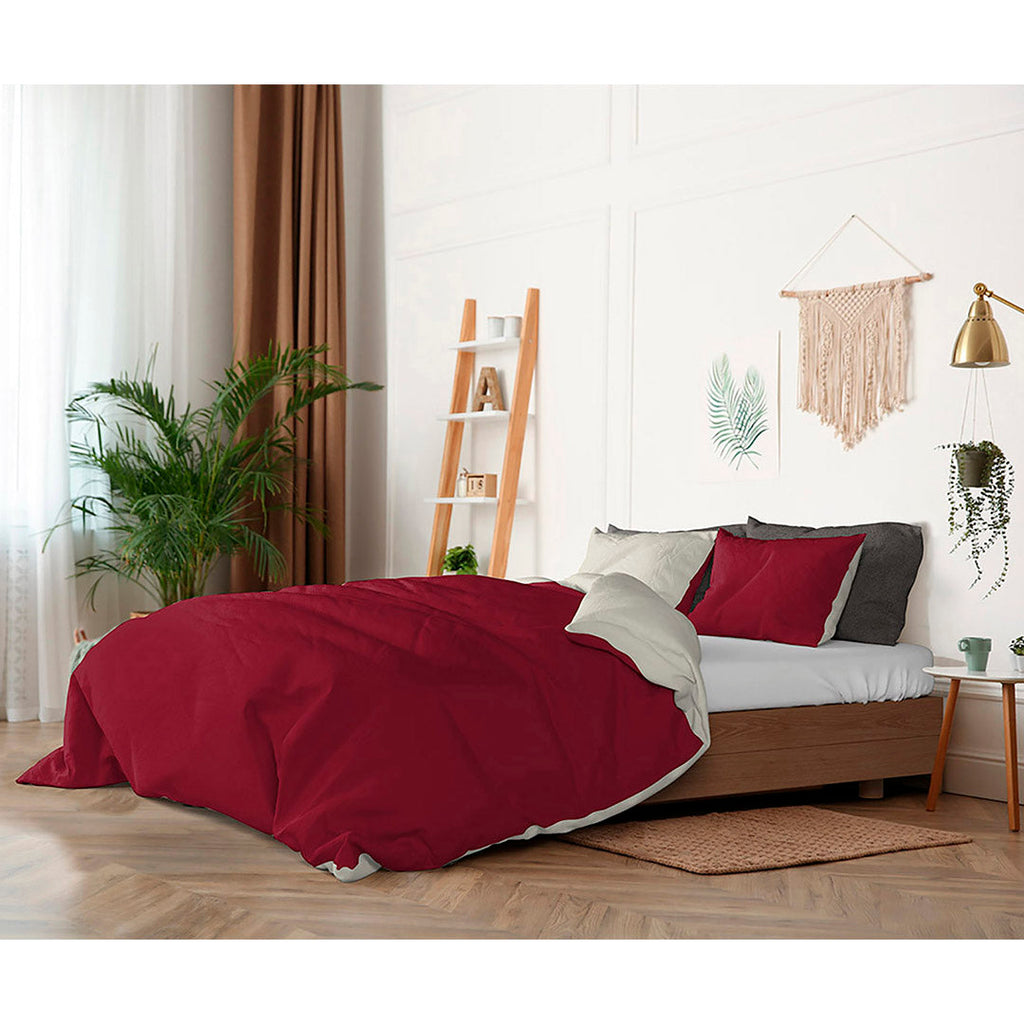 Funda de plumón Natura bord/panna 2 plazas