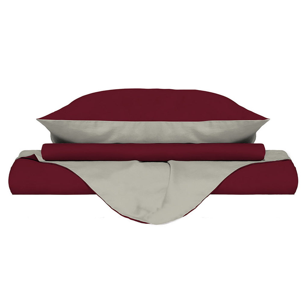 Funda de plumón Natura bord/panna 2 plazas