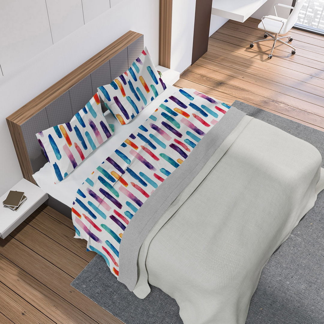 Cubrecama Bed parure Acquerello Wt-04 2 plazas/King
