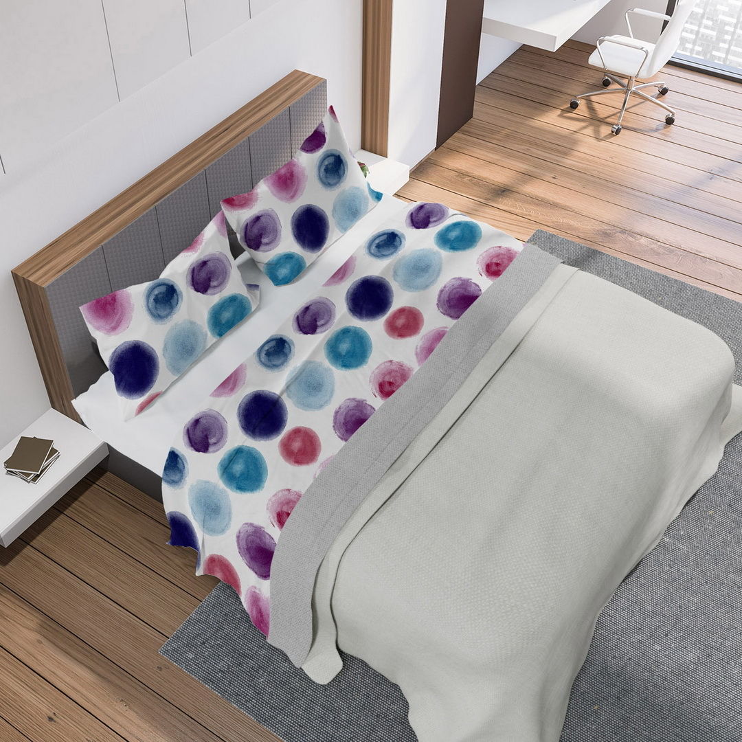Cubrecama Bed parure Acquerello Wt-07 2 plazas/King