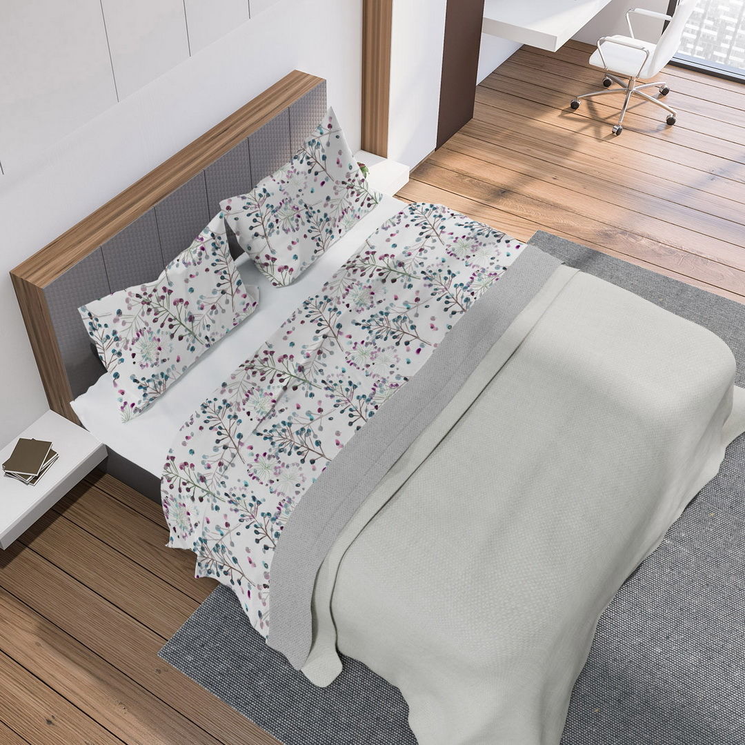 Cubrecama Bed parure Acquerello Wt-13 2 plazas/King