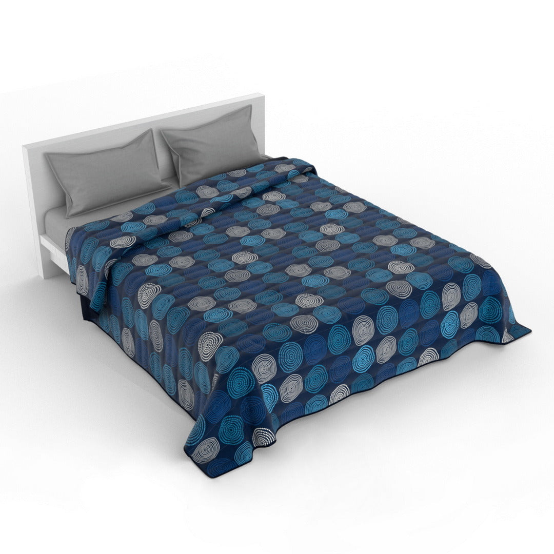 Cubrecama quilt de verano Mondo di fantasia ipnotic 1 plaza/1,5 plazas