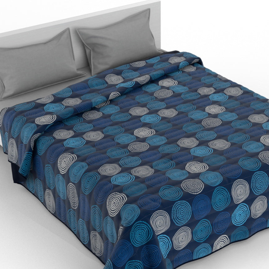 Cubrecama quilt de verano Mondo di fantasia ipnotic 1 plaza/1,5 plazas