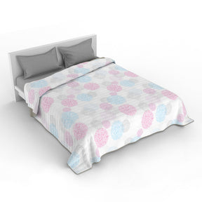 Cubrecama quilt de verano Mondo di fantasia molecole 1 plaza/1,5 plazas