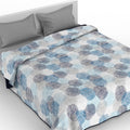 Cubrecama quilt de verano Mondo di fantasia soffioniblu 1 plaza/1,5 plazas