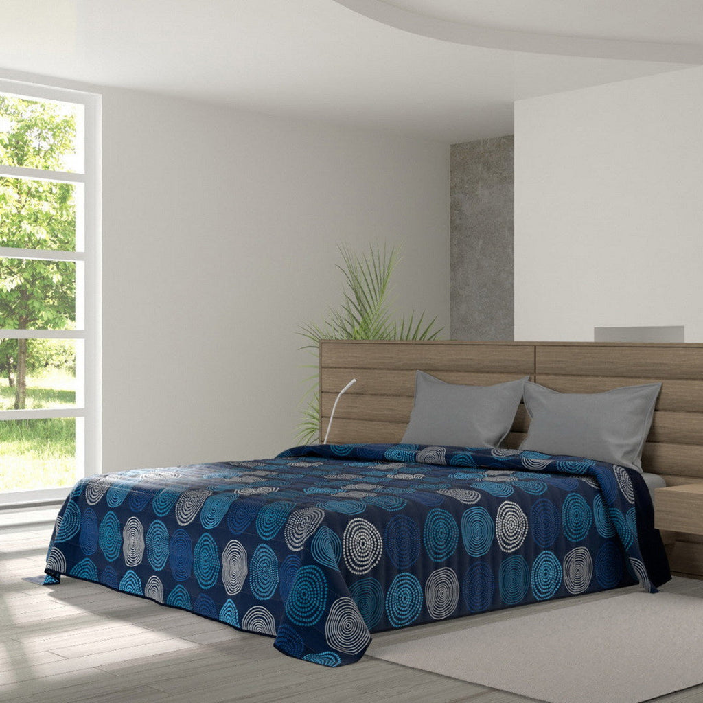 Cubrecama quilt de verano Mondo di fantasia ipnotic 2 plazas/King