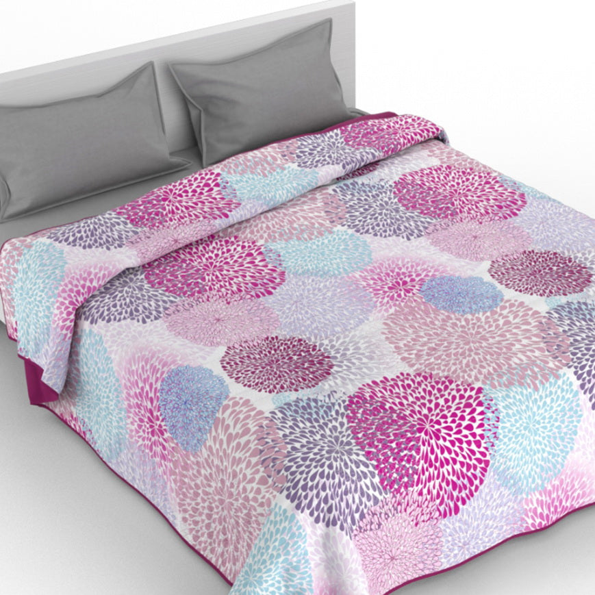 Cubrecama quilt de verano Mondo di fantasia soffioni 2 plazas/King