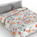 Cubrecama quilt de verano Mondo di fantasia acquerello 2 plazas/King