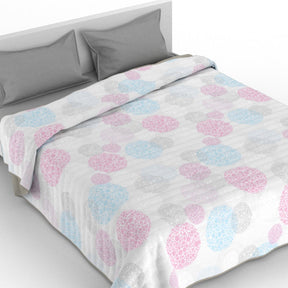 Cubrecama quilt de verano Mondo di fantasia molecole 2 plazas/King