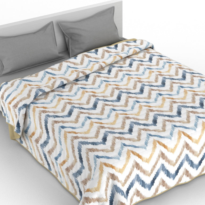 Cubrecama quilt de verano Mondo di fantasia hippy 2 plazas/King