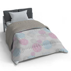 Plumón quilt de invierno Mondo di fantasia molecole 1 plaza/1,5 plazas