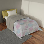 Plumón quilt de invierno Mondo di fantasia molecole 1 plaza/1,5 plazas