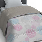 Plumón quilt de invierno Mondo di fantasia molecole 1 plaza/1,5 plazas