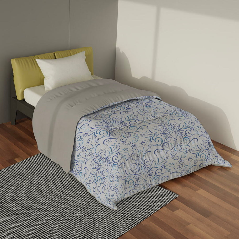 Plumón quilt de invierno Mondo di fantasia ornatotex 1 plaza/1,5 plazas