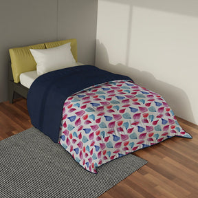 Plumón quilt de invierno Mondo di fantasia petali 1 plaza/1,5 plazas