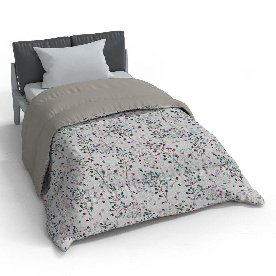 Plumón quilt de invierno Mondo di fantasia flor 1 plaza/1,5 plazas