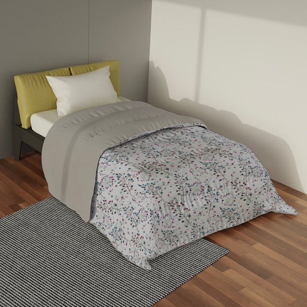 Plumón quilt de invierno Mondo di fantasia flor 1 plaza/1,5 plazas