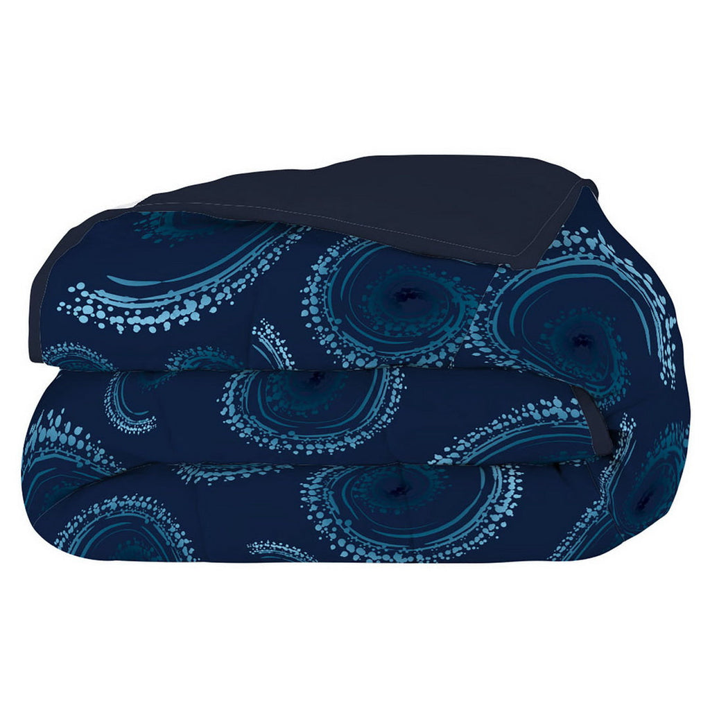 Plumón quilt de invierno Mondo di fantasia vortex 1 plaza/1,5 plazas