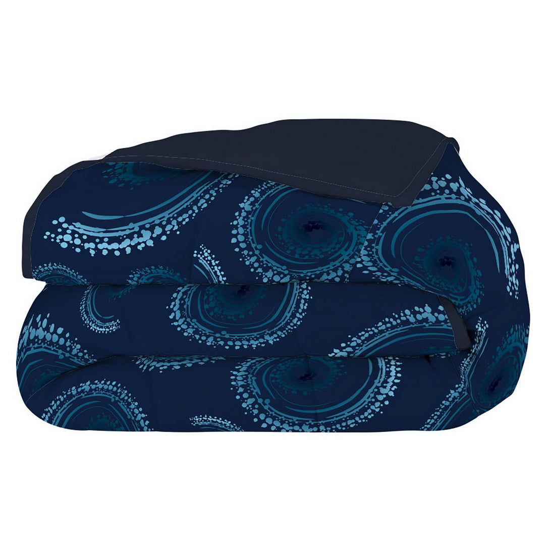 Plumón quilt de invierno Mondo di fantasia vortex 1 plaza/1,5 plazas