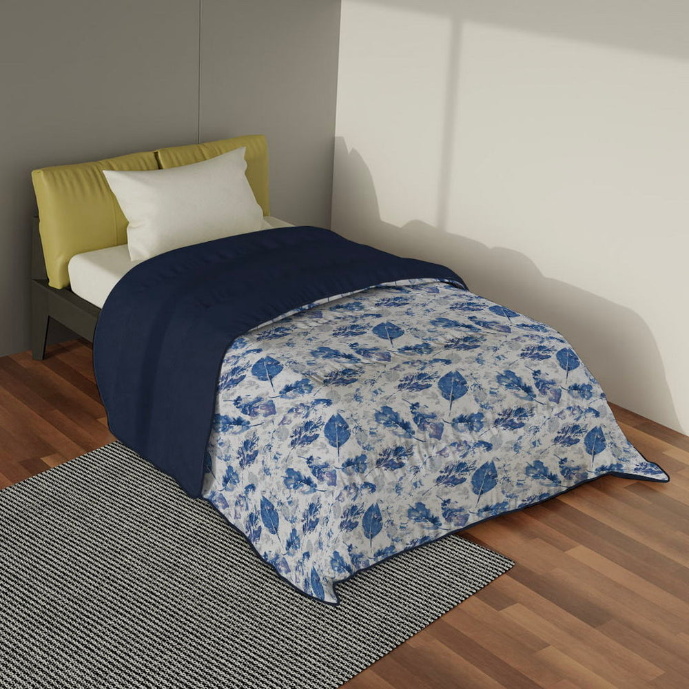 Plumón quilt de invierno Mondo di fantasia foglie 1 plaza/1,5 plazas