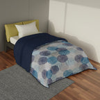 Plumón quilt de invierno Mondo di fantasia soffioniblu 1 plaza/1,5 plazas