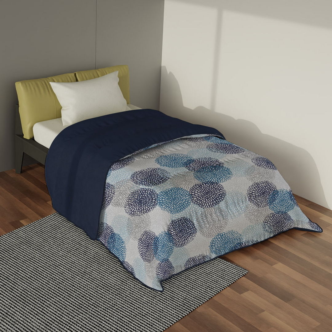 Plumón quilt de invierno Mondo di fantasia soffioniblu 1 plaza/1,5 plazas