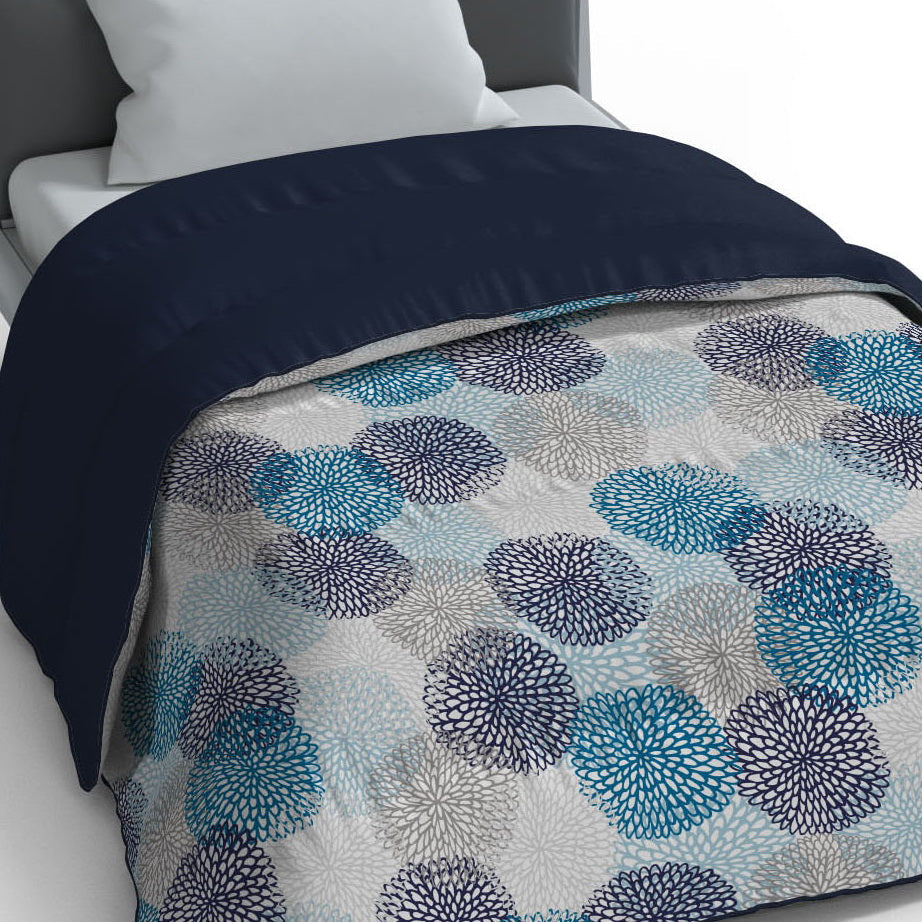 Plumón quilt de invierno Mondo di fantasia soffioniblu 1 plaza/1,5 plazas