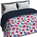 Plumón quilt de invierno Mondo di fantasia petali 2 plazas/King