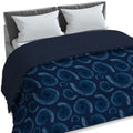 Plumón quilt de invierno Mondo di fantasia vortex 2 plazas/King