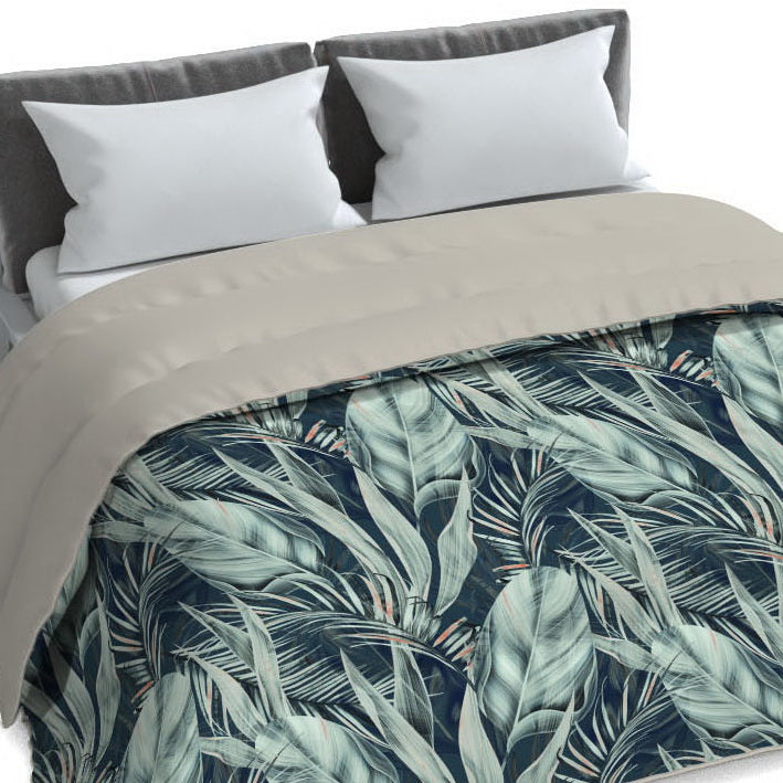 Plumón quilt de invierno Fashion tropical 2 plazas/King