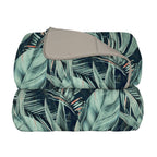 Plumón quilt de invierno Fashion tropical 2 plazas/King