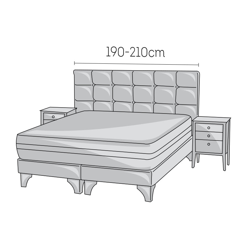 Microfibra - Funda Cama King Charcoal