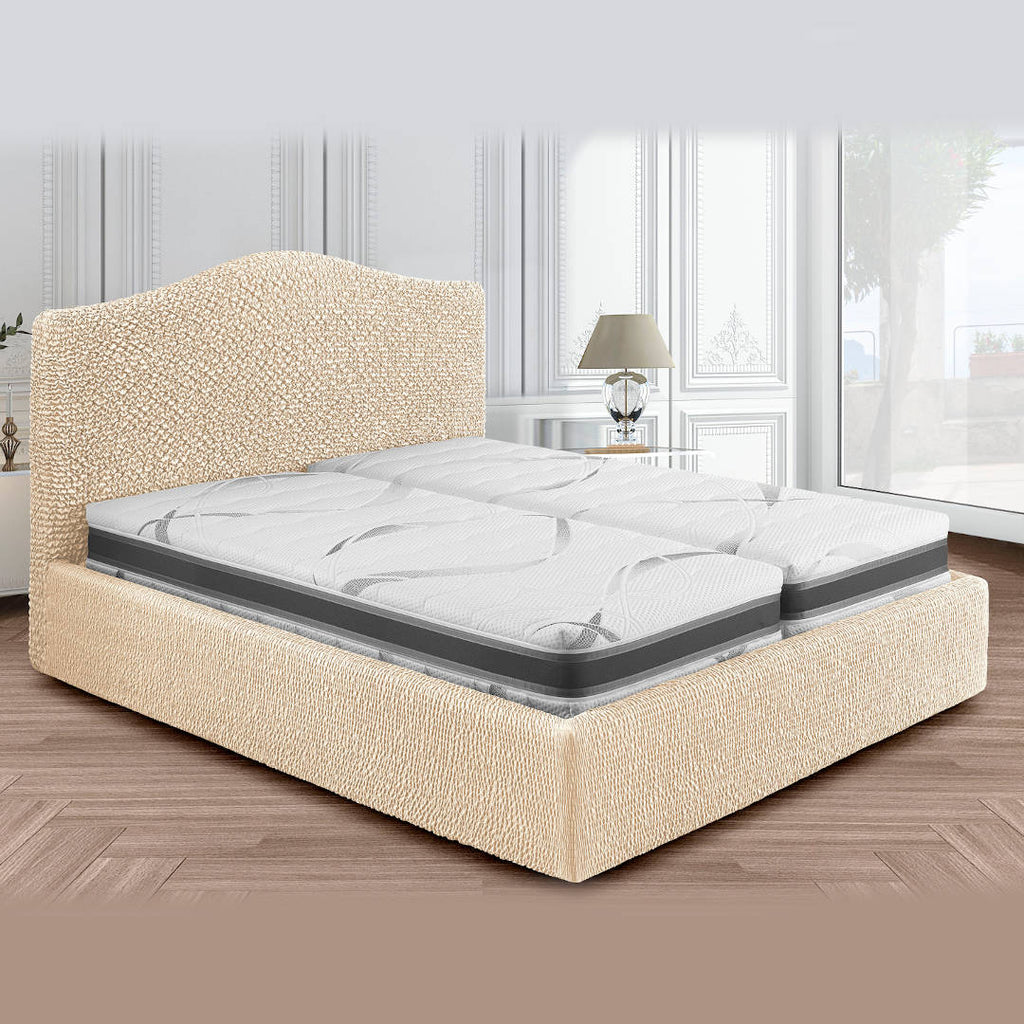 Microfibra - Funda Cama 2 Plazas Vanilla
