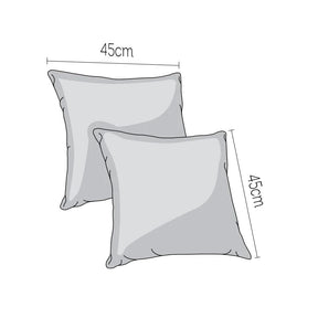 Printed Microfibra - 2 Fundas Cojines Haze