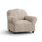 Jacquard 3D - Funda Sillon Beige Vento