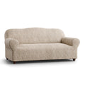 Jacquard 3D - Funda Sofa 3 cuerpos Beige Vento