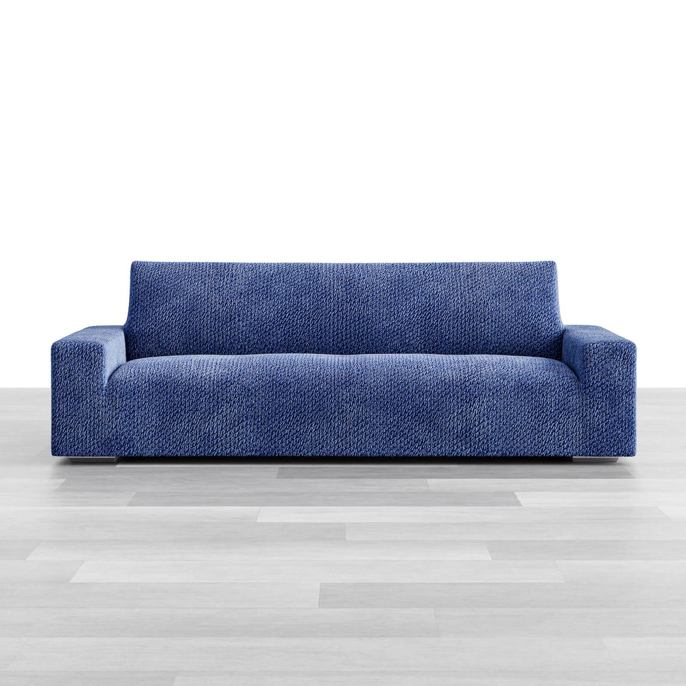 Velvet - Funda Sofa 4 cuerpos Blue