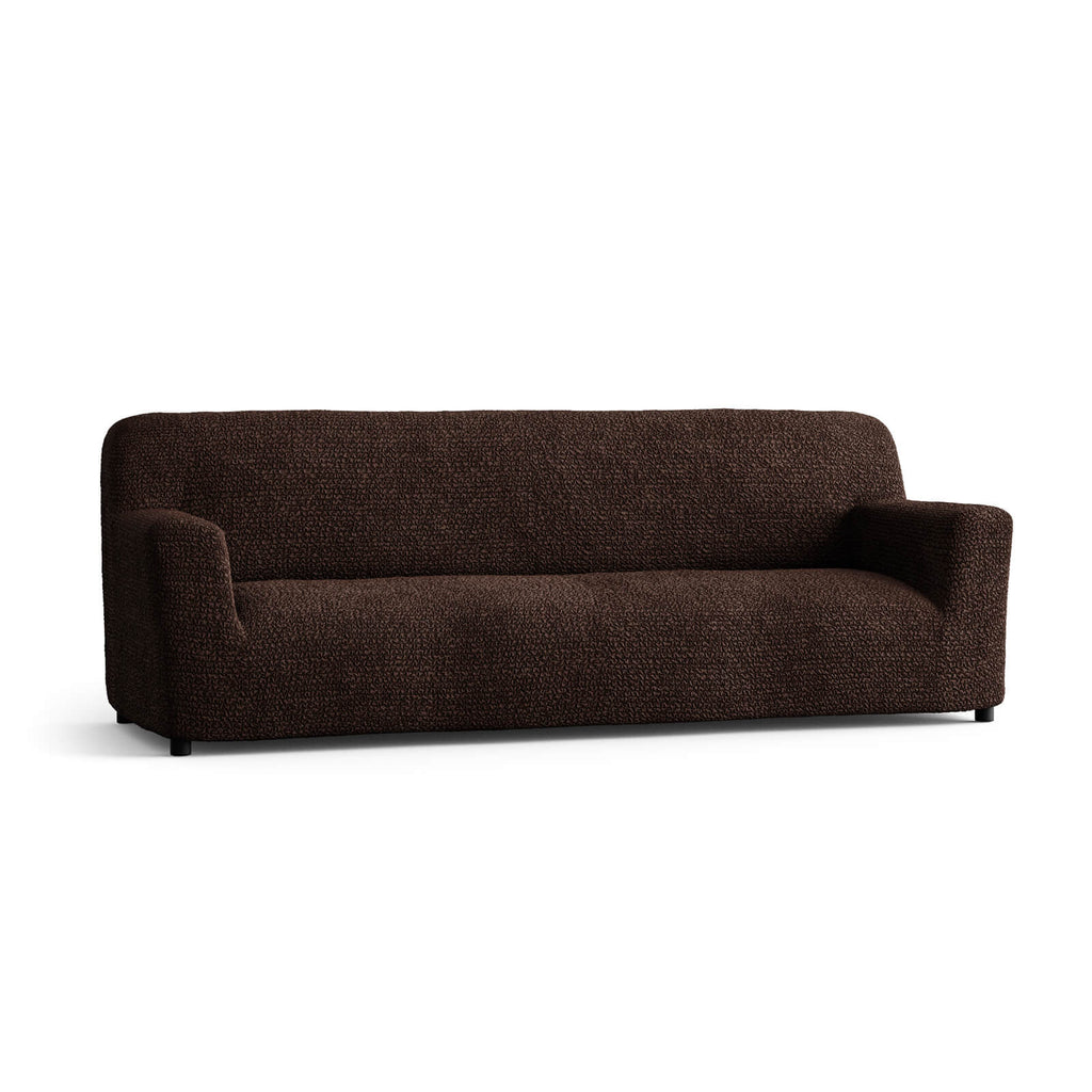 Microfibra - Funda Sofa 4 cuerpos Dark Chocolate